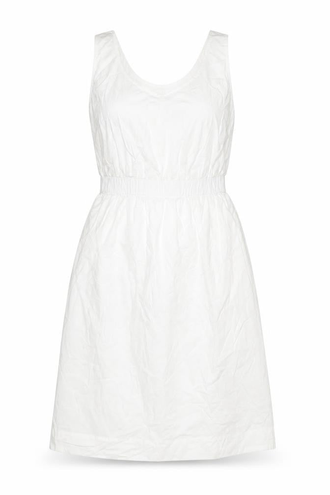 Gap Women’s White XS A-Line Sleeveless Cotton Summer Dress