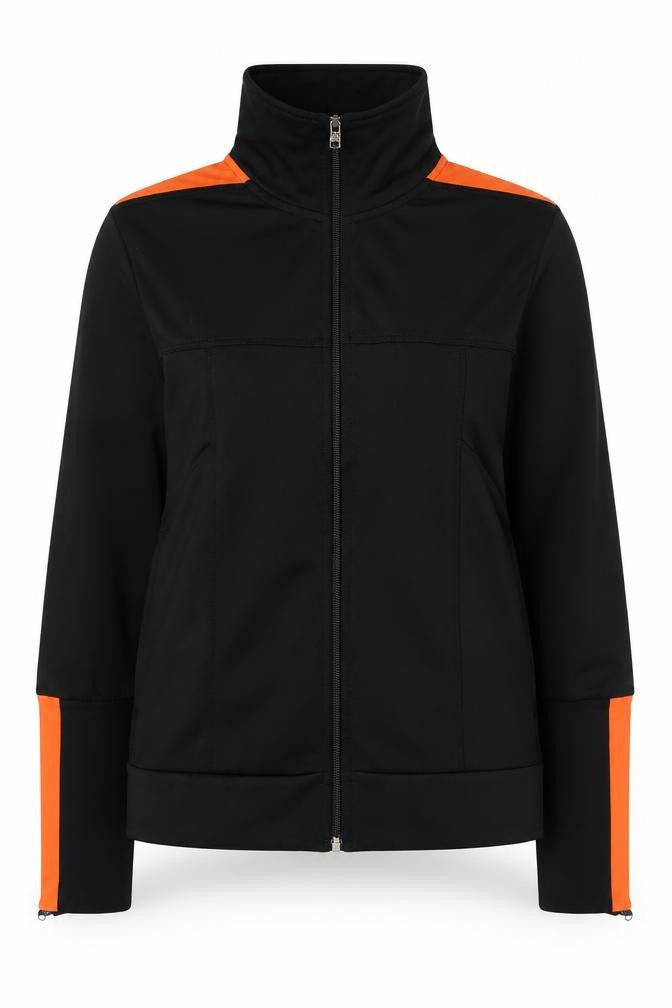 Nike Women’s Black Medium Track Jacket Full Zip Activewear