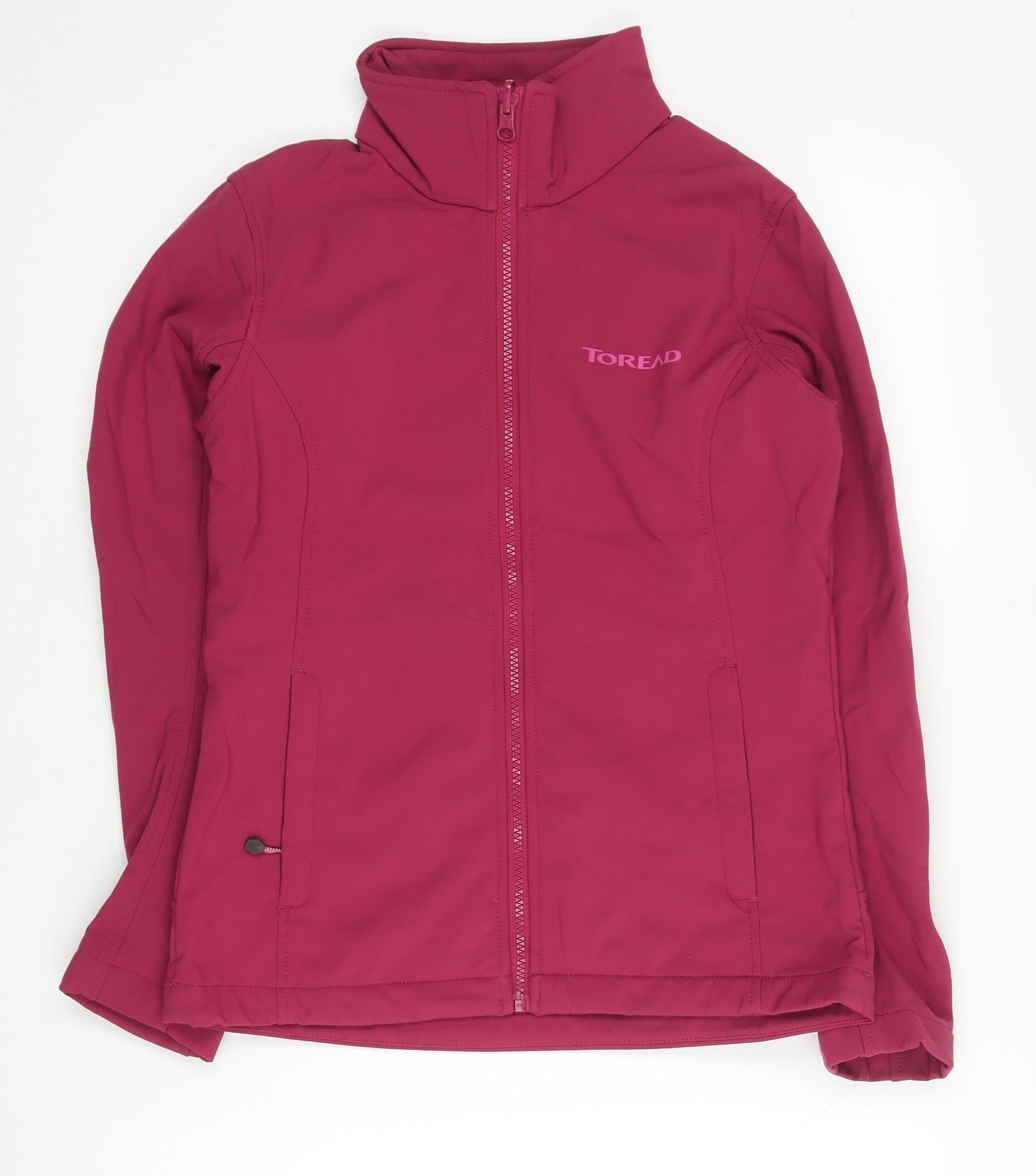 Toread Women’s Pink Softshell Jacket UK 8 Full Zip Outdoor Coat