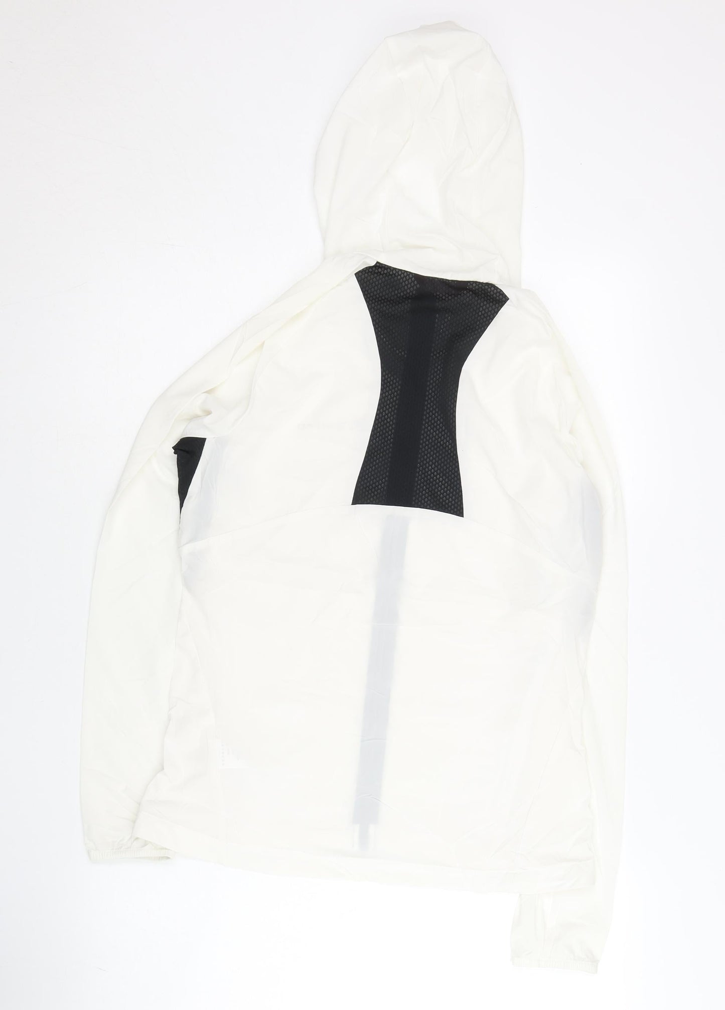 Toread Womens Ivory Windbreaker Jacket Size 8 Hooded Lightweight