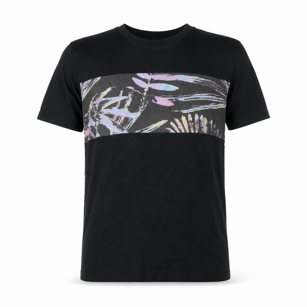 Rip Curl Men’s Black Tropical Graphic Print T-Shirt Size S