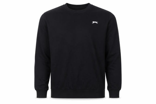 Slazenger Men’s Black XL Pullover Sweatshirt Crew Neck Sportswear