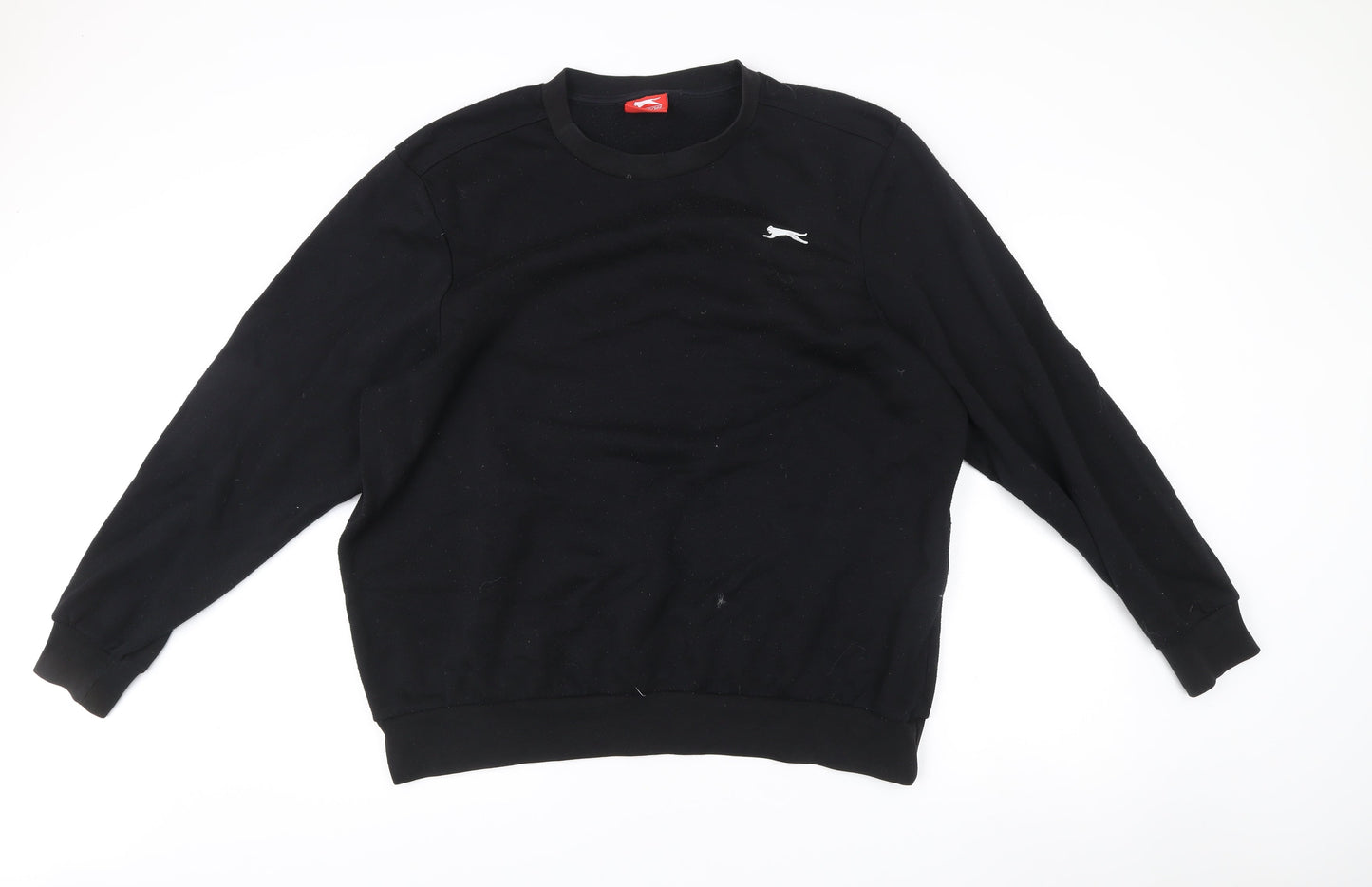 Slazenger Men’s Black XL Pullover Sweatshirt Crew Neck Fleece