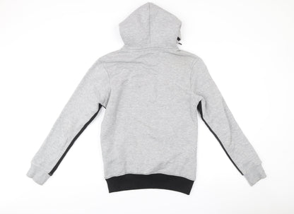 Twisted Soul Men's Grey Black Pullover Hoodie Size S Logo Graphic