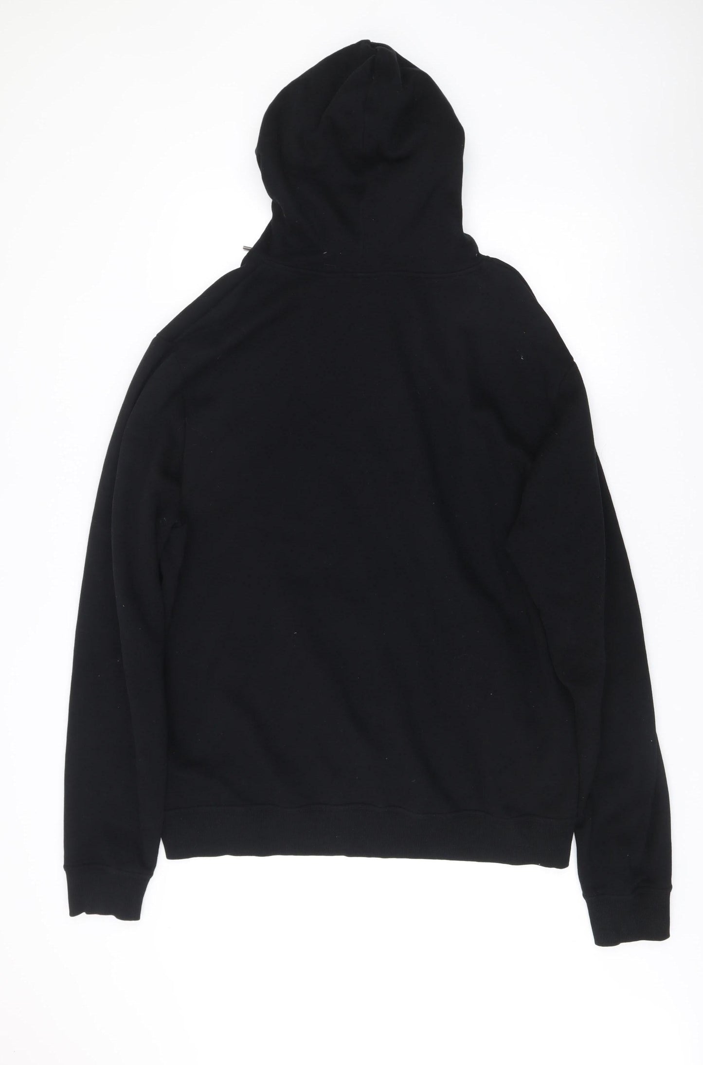 Oxylane Men’s Black Full Zip Hoodie Size L Hooded Sweatshirt