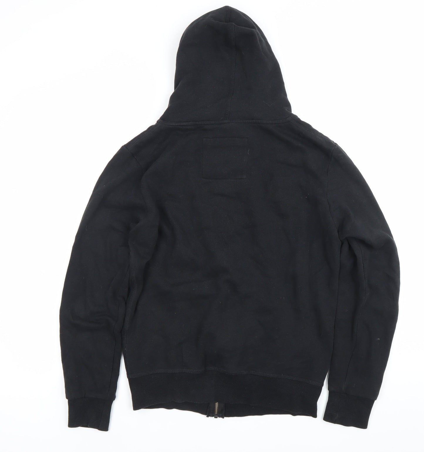 Charles Wilson Men’s Black Small Full Zip Hoodie Regular Fit