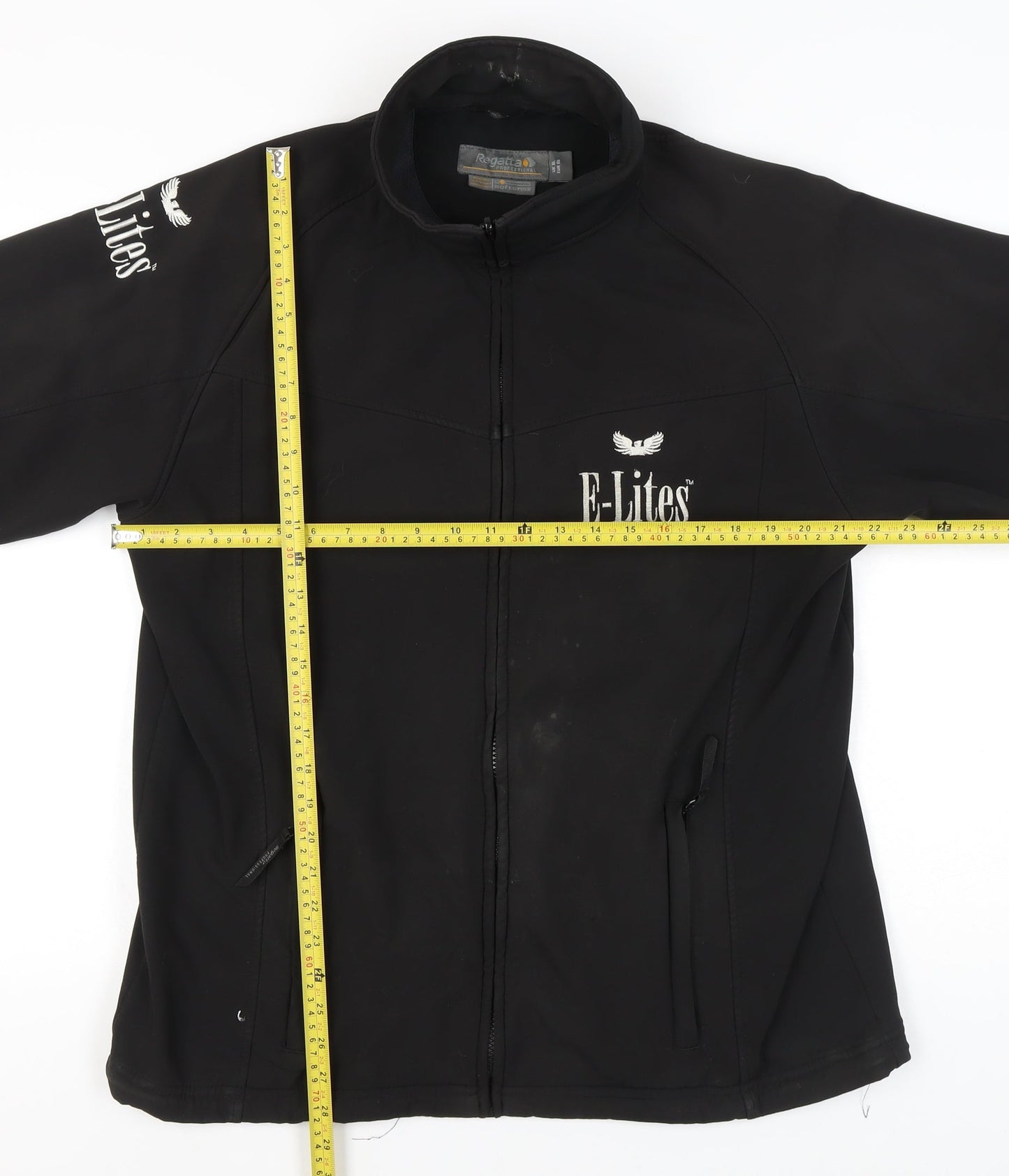 Regatta Men’s Black XL Softshell Jacket Windproof Water Resistant