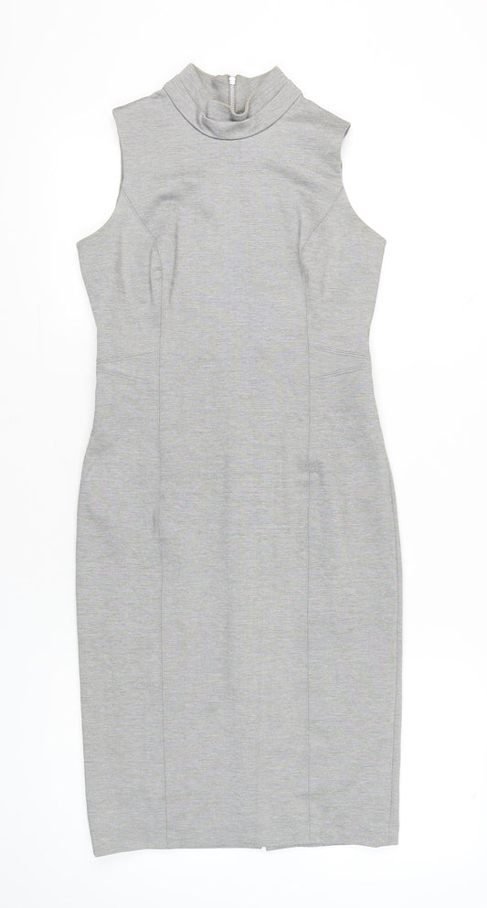 Forecast Women’s Grey Size 10 Sleeveless Sheath Dress