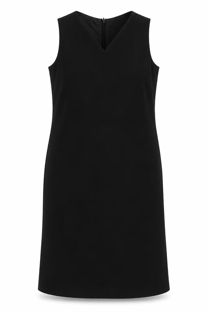 J Taylor Womens Black Size 14 Sheath Knee Length Sleeveless Dress