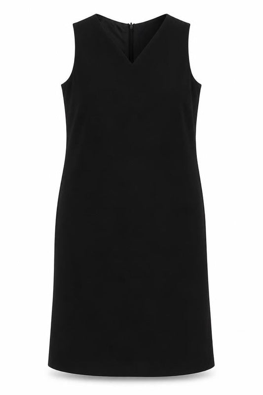 J Taylor Womens Black Size 14 Sheath Knee Length Sleeveless Dress