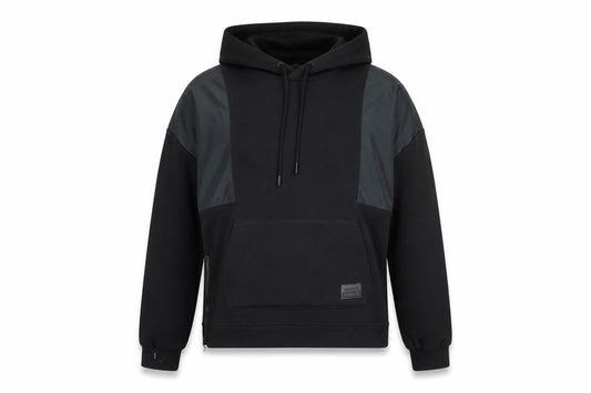 Adidas Women’s Black Pullover Hoodie Size 8 UK with Zip Accents