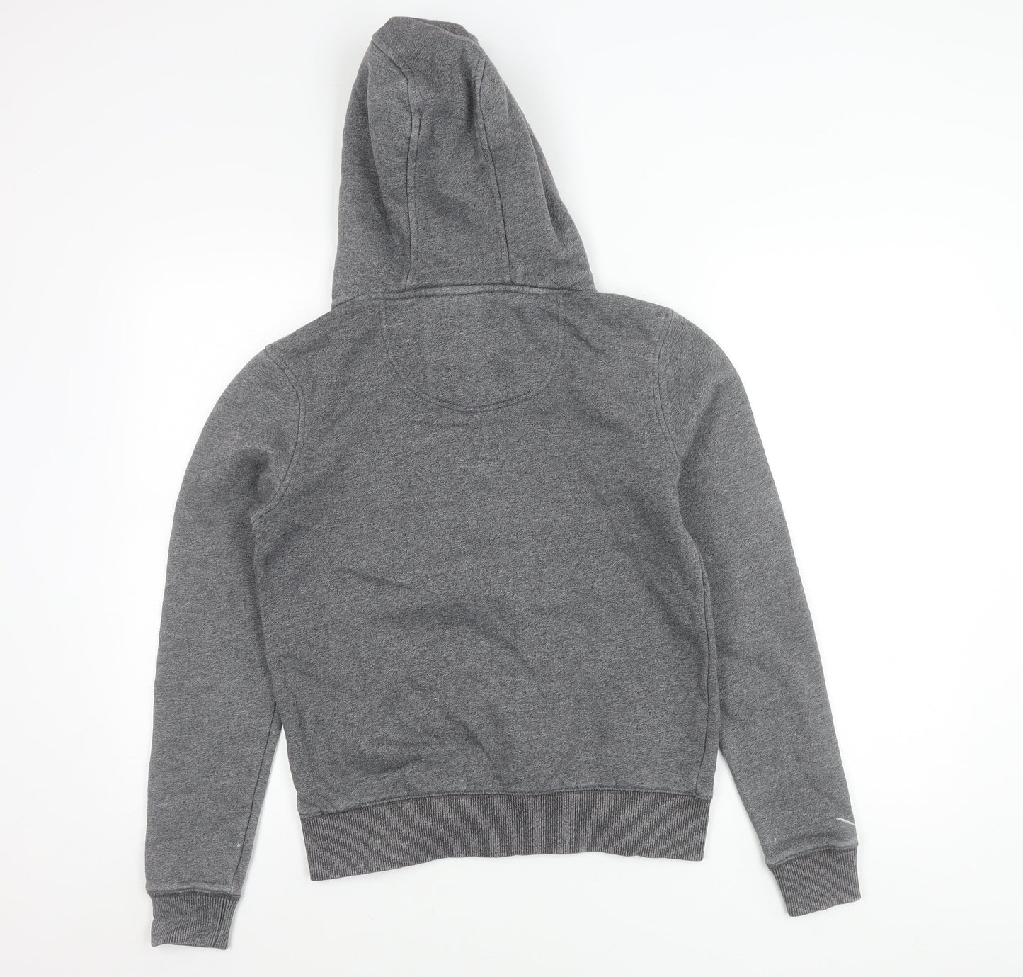 SoulCal & Co Women’s Grey Hoodie Jacket UK 10 Zip Logo Casual