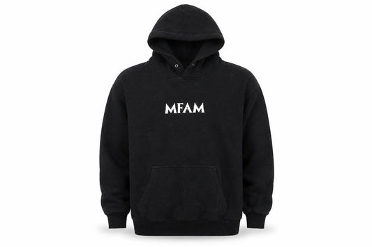H4X Mens Black XL Pullover Hoodie MFAM Spartan Logo Graphic