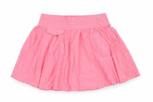 Therapy Womens Pink Cotton A-Line Short Skirt Size 8