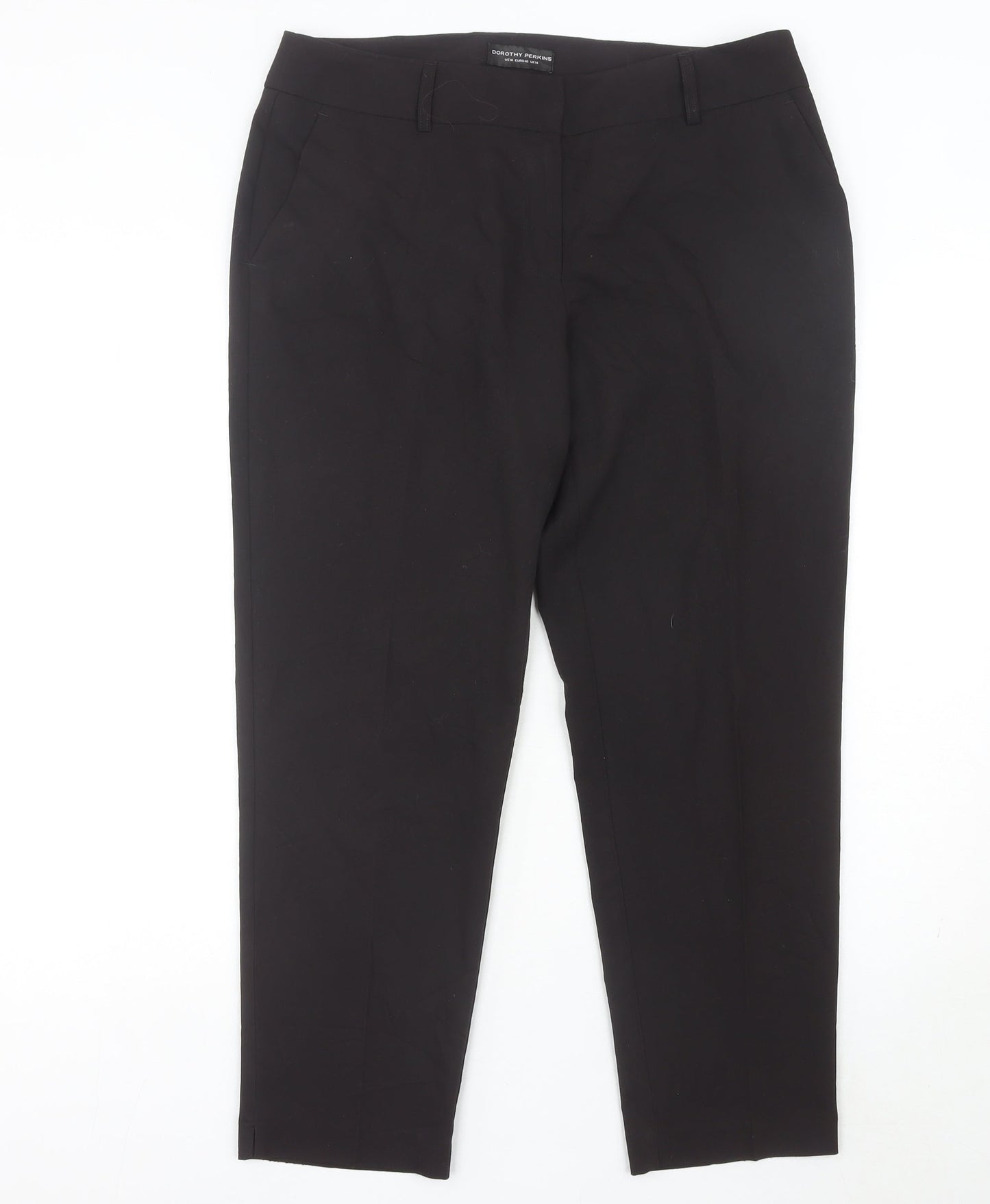 Dorothy Perkins Women Black Size 14 Dress Pants Trousers Workwear