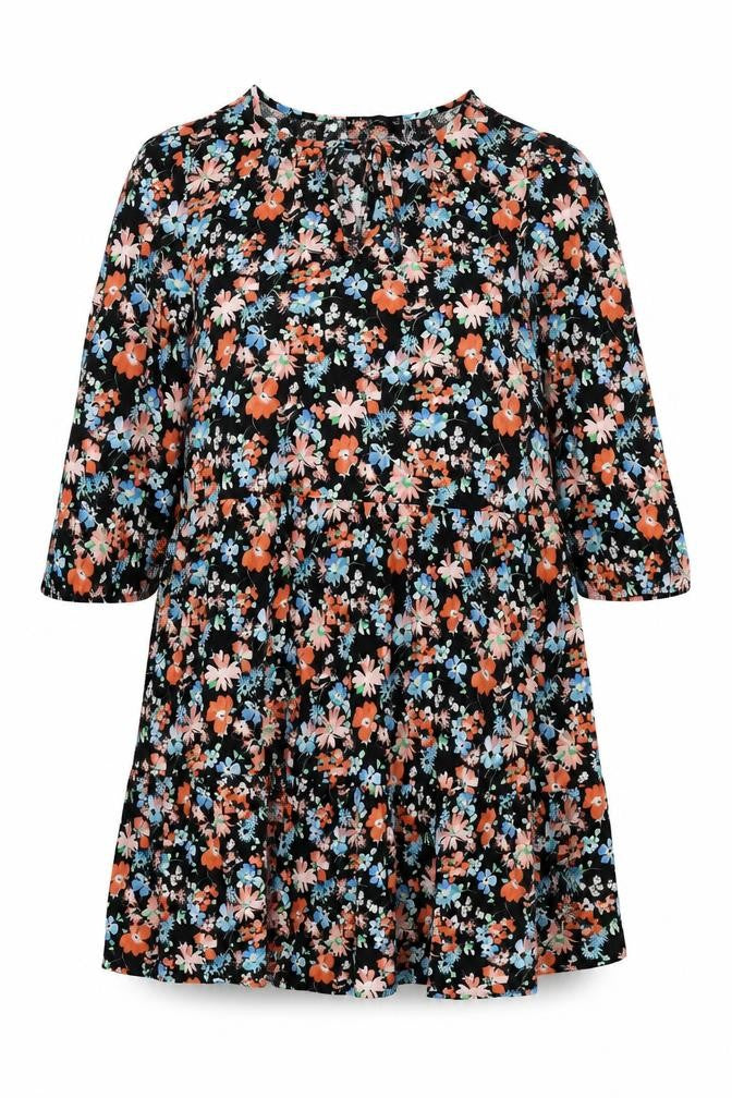 Marks & Spencer Women’s Multicolour Floral Shift Dress Size 10