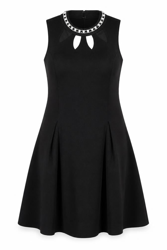 Forever 21 Women’s Black Plus Size 16 Fit & Flare Sleeveless Party Dress