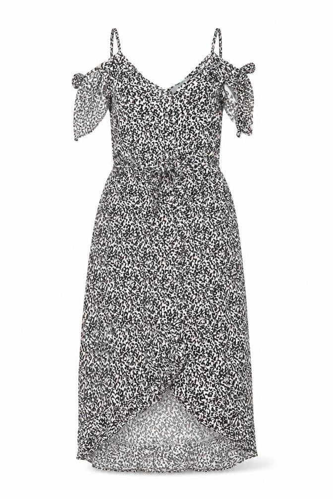 Oasis Womens Multicoloured Animal Print Midi Slip Dress Size 12