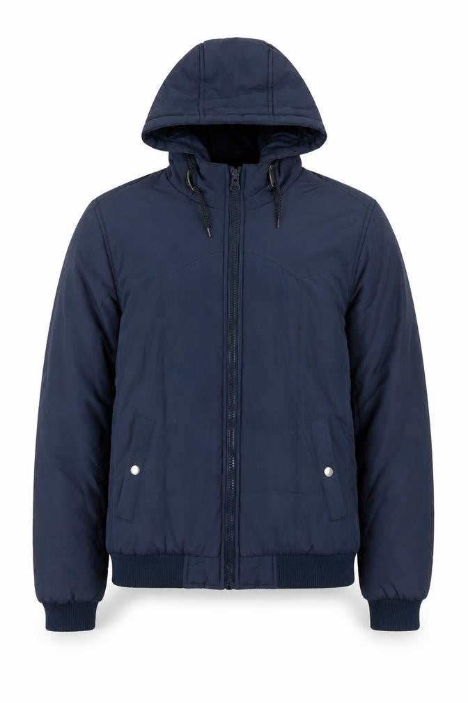 ASOS Men’s Blue M Full Zip Hooded Jacket 38-40in Chest Nylon