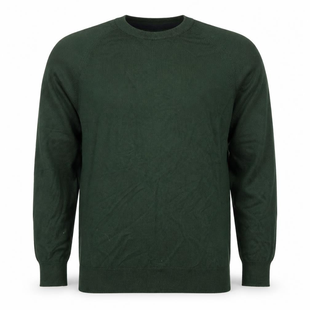 Won Hundred Mens Green Wool Blend Crew Neck Jumper Pullover S
