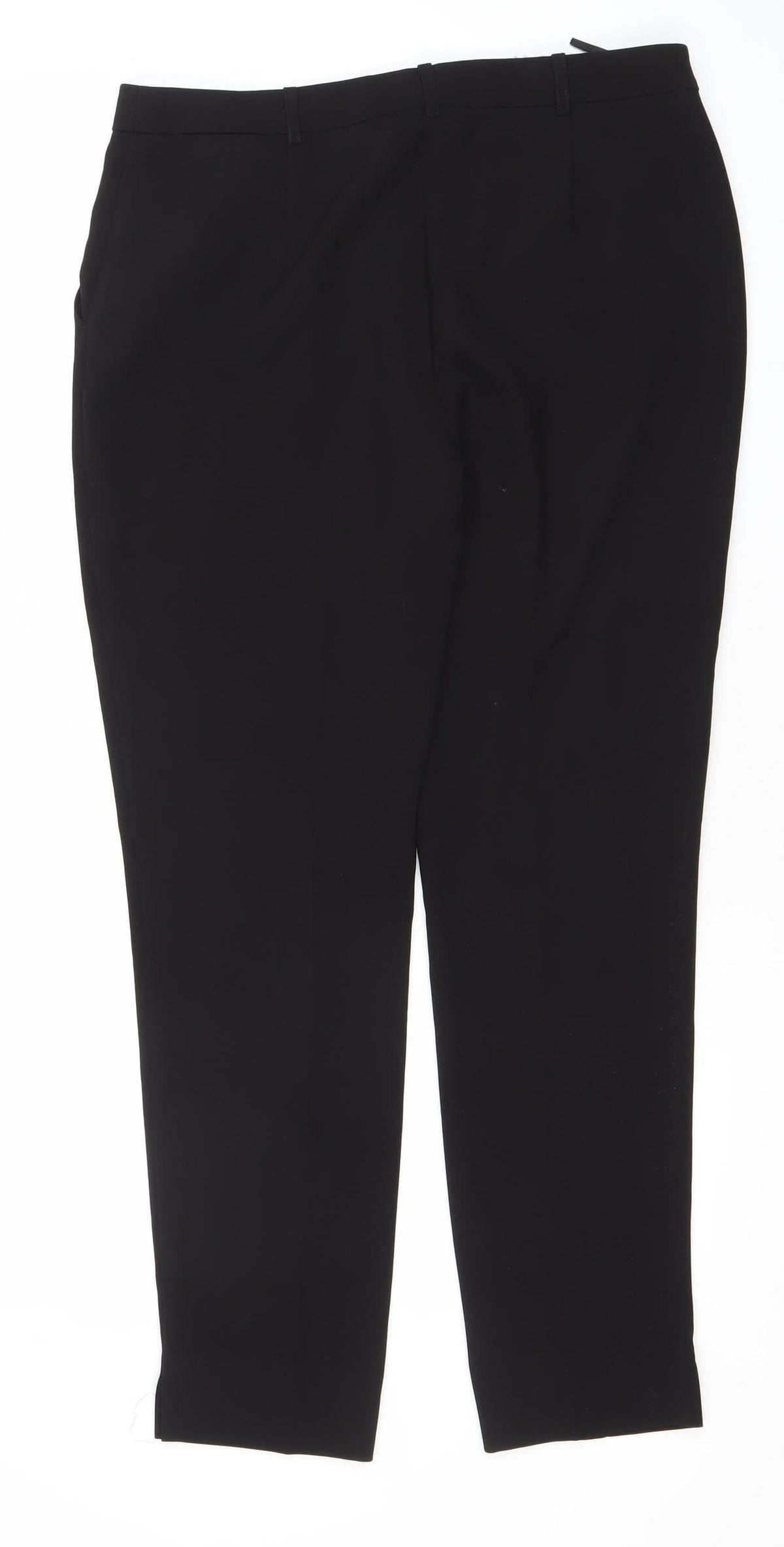 Warehouse Women’s Black Size 10 Straight Leg Trousers