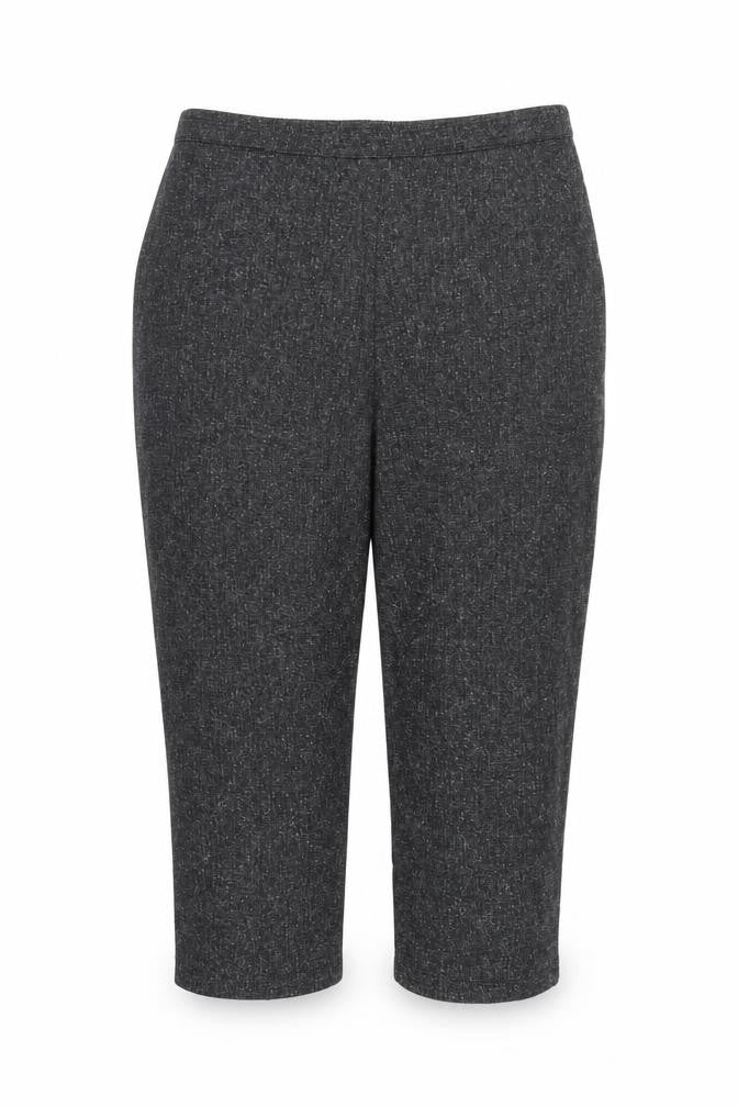 Autonomy Women Grey Cropped Straight Trousers Size 20