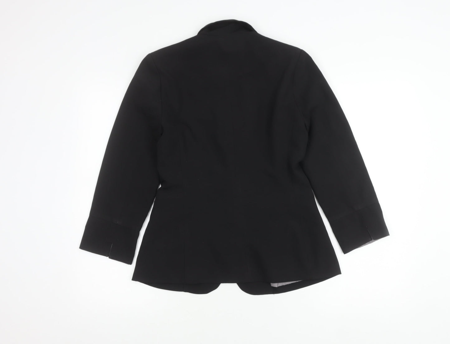 Lustre Women's Black Size 10 Tailored Blazer Jacket