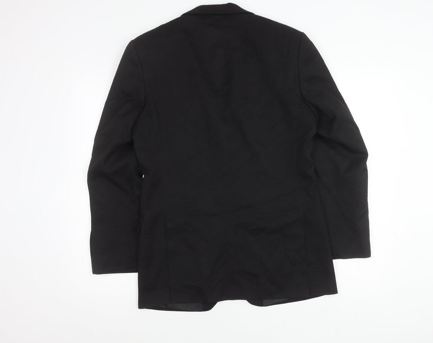 Burton Men’s Black 36R Regular Fit Single Breasted Blazer Jacket