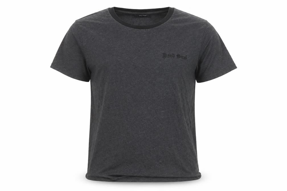 The Kooples Boys Grey XS Graphic Embroidered Cotton T-Shirt