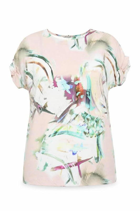 Next Women's Multicoloured Shift Dress Size 16 Short Sleeve