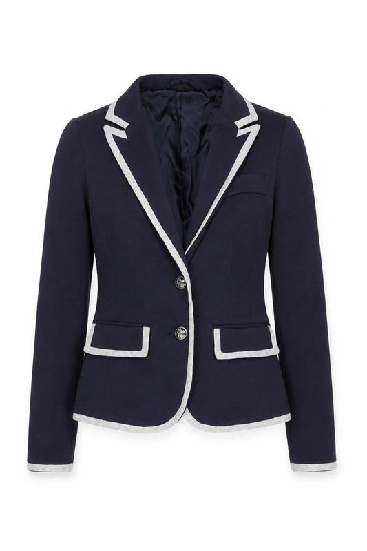 New Look Womens Blue Slim Fit Blazer Jacket UK 10 Workwear