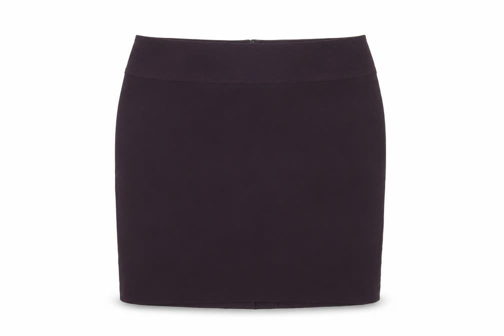 Louben Women Purple Size 16 Knee Length Pencil Skirt Workwear