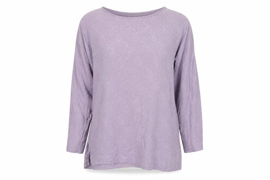 Phase Eight Women’s Purple Silk Tunic Blouse Long Sleeve S