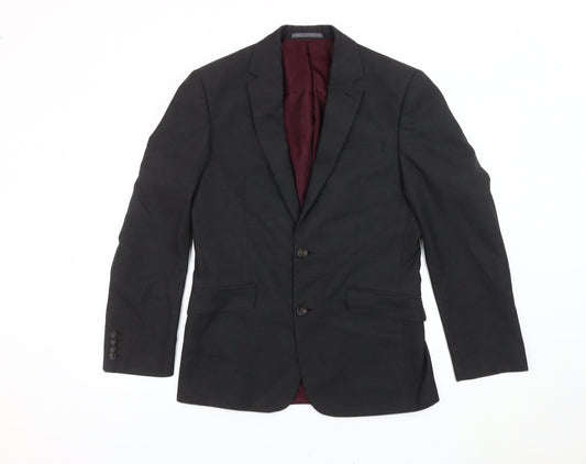 Marks and Spencer Men’s Grey Blazer 36in Regular Fit Jacket