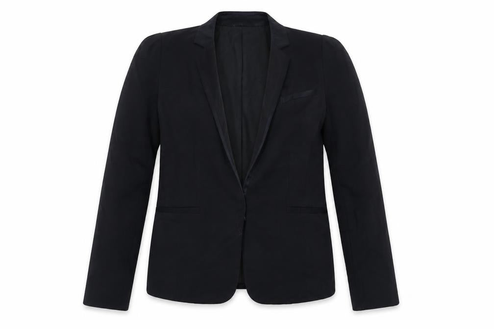 Caroll Womens Black Size 14 Regular Fit Blazer Jacket