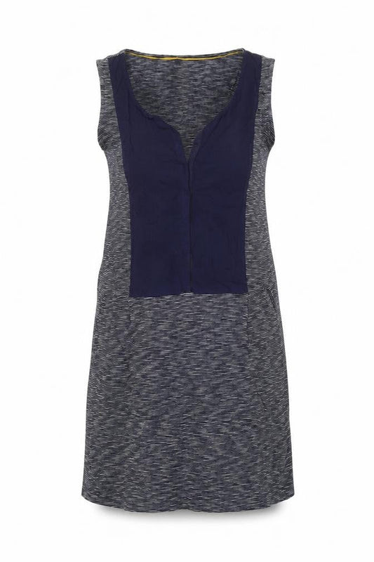 Joules Womens Blue Striped Shift Dress Size 14 Sleeveless Nautical