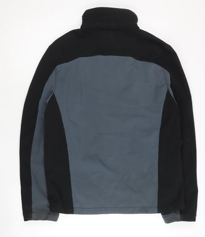Gap Men’s Black Grey Softshell Jacket Size S Hiking Casual