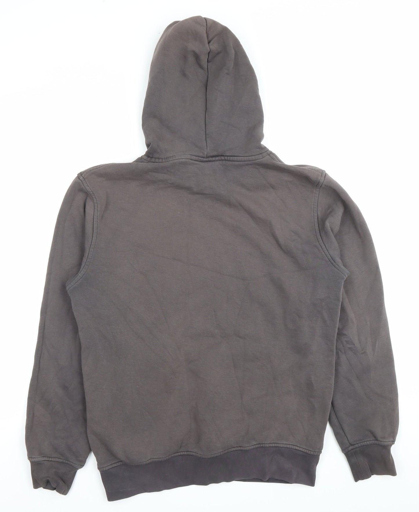 Nicce Men’s Grey Pullover Hoodie Small Logo Fleece Sweatshirt