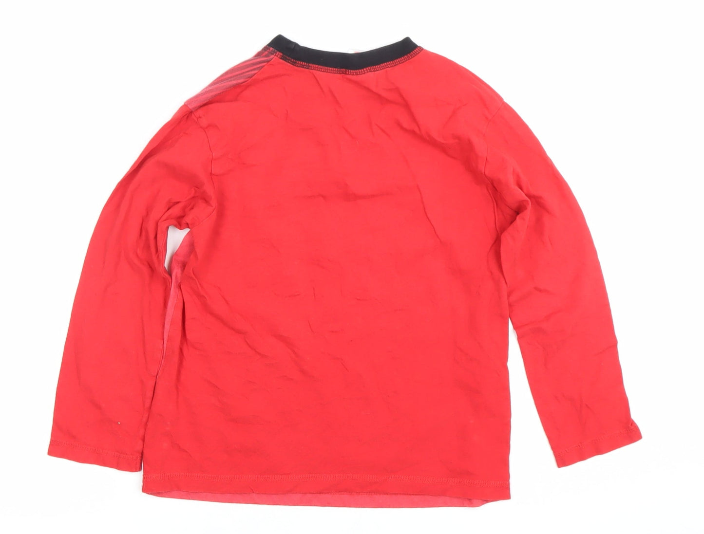 Liverpool FC Boys Red Long Sleeve Football T-Shirt 9-10 Years