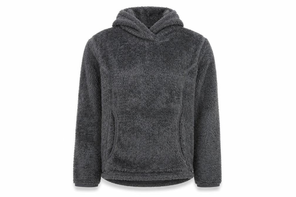Peter Storm Girls Grey Fleece Hoodie Pullover Age 13 Years Outdoor Casual