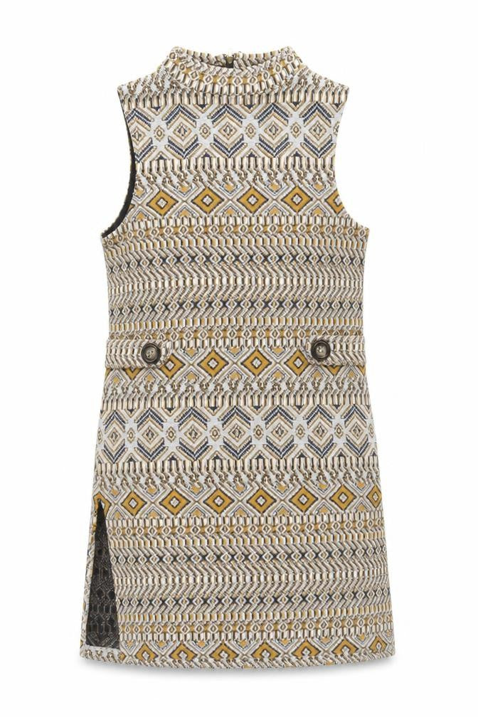 River Island Womens Multicoloured Size 8 Sleeveless Tunic Blouse