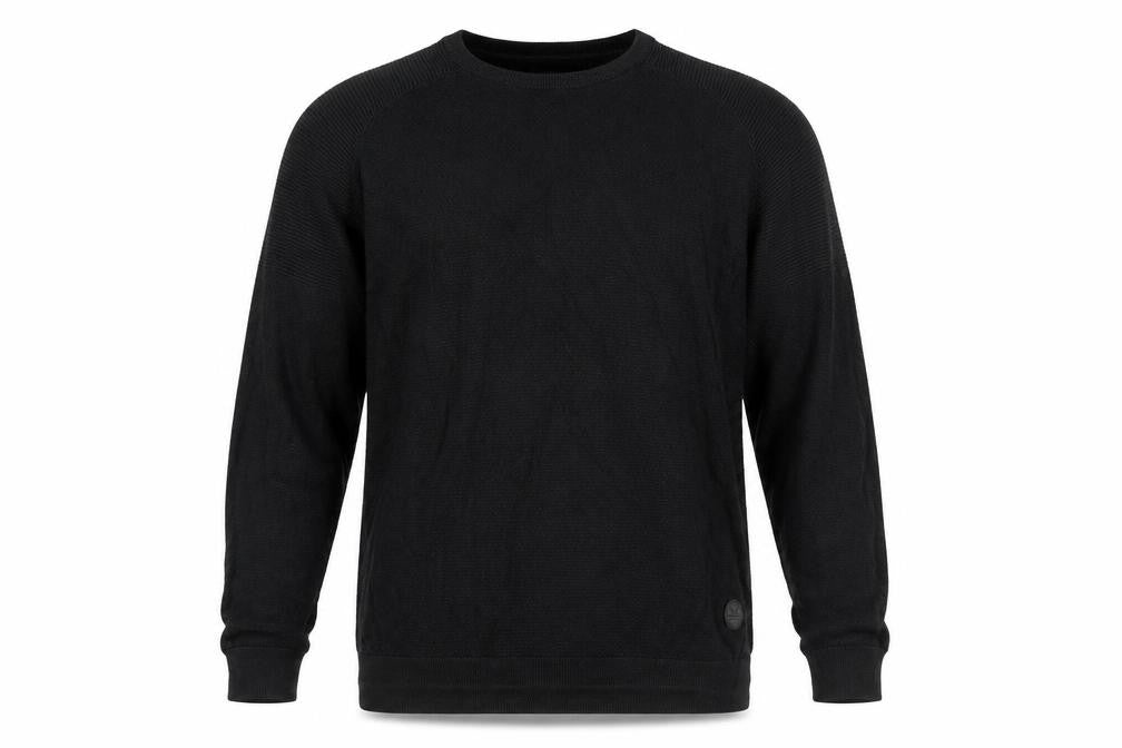Bewley & Ritch Men’s Black 2XL Pullover Cotton Blend Jumper