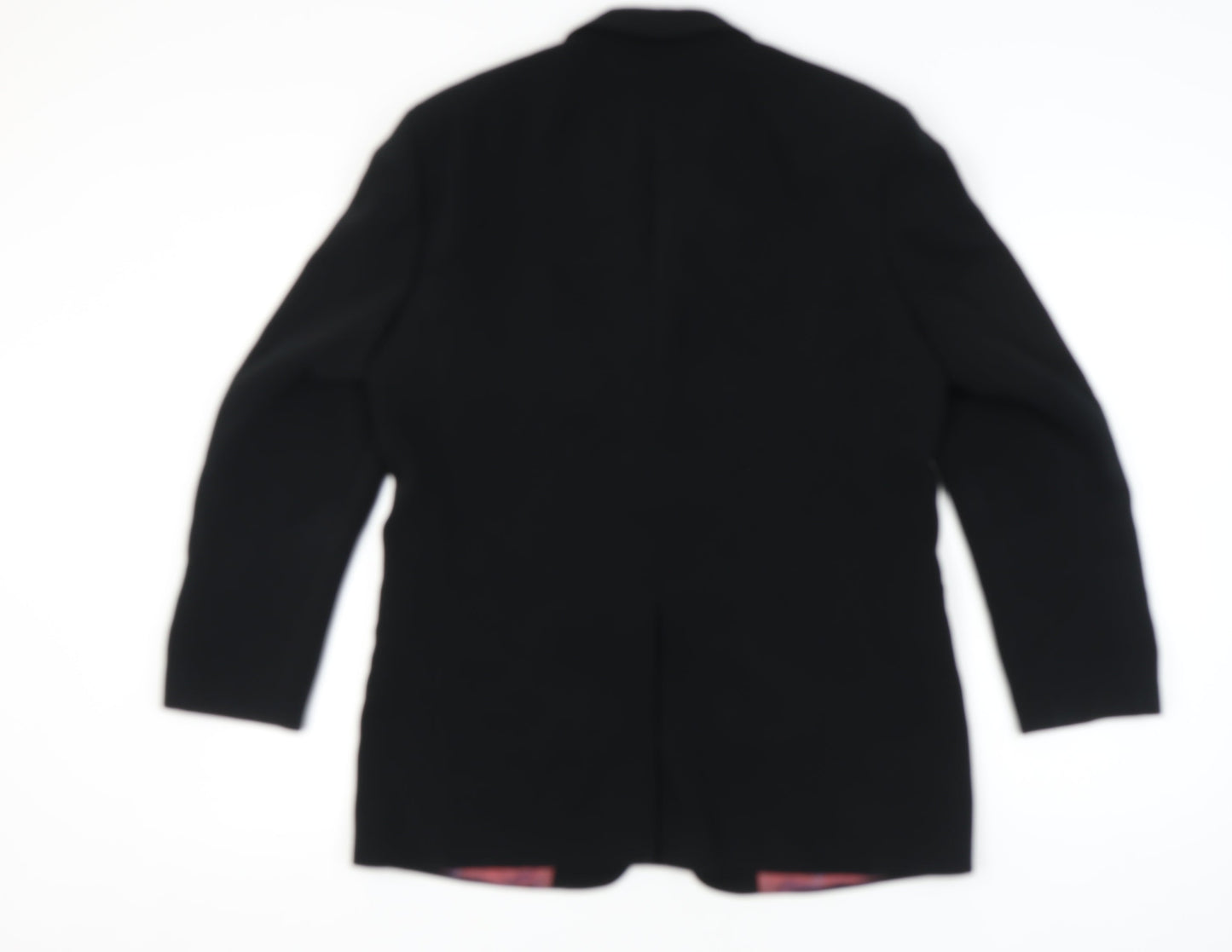 Gibson Directional Men's Black 40R Polyester Blazer Jacket Formal
