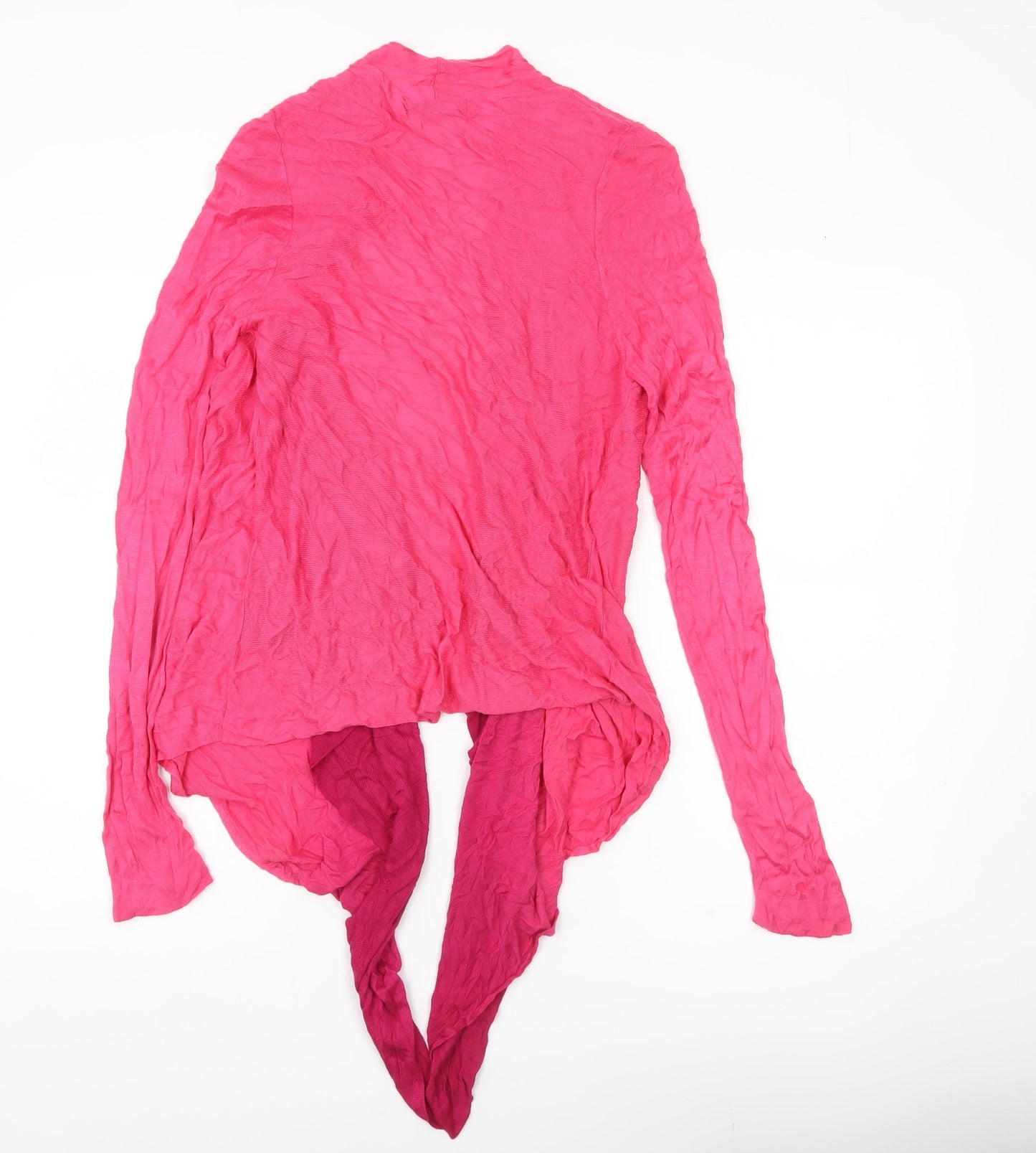 Marks and Spencer Women’s Pink Wrap Cardigan UK 10 Long Sleeve