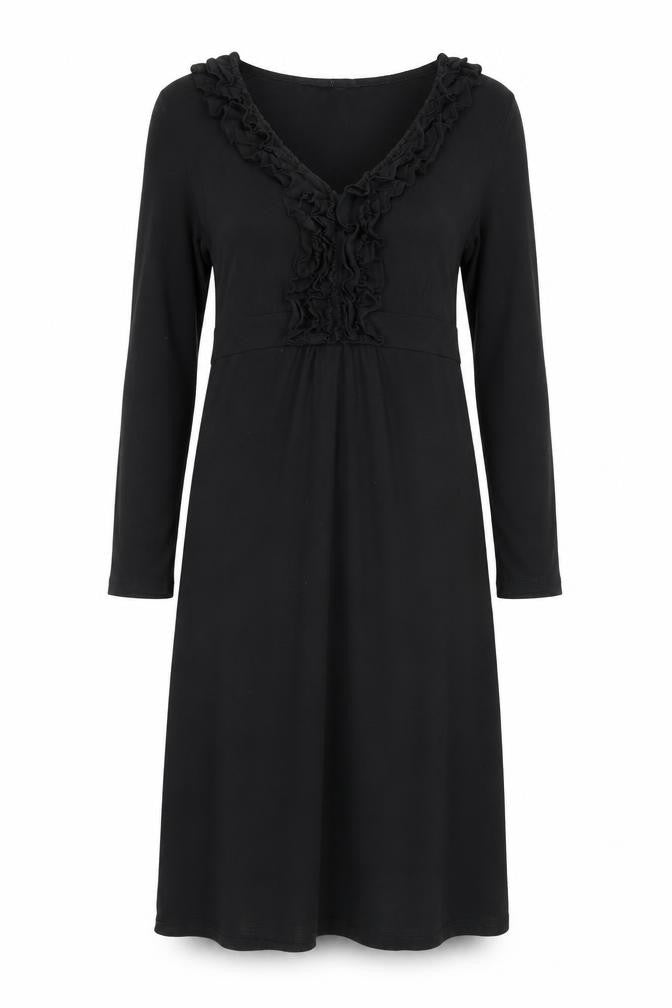 Boden Women’s Black Size 12 Sheath Knee Length Dress