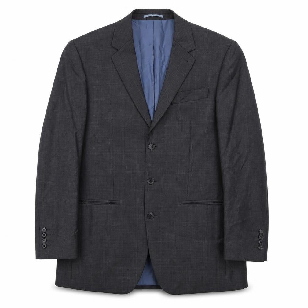 Next Men’s Grey Wool Blazer Jacket 40R Classic Fit Formal Wedding