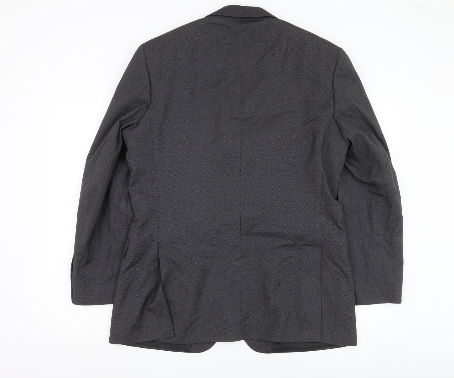 Burton Men’s Grey Blazer Jacket 42R Regular Fit Business Wedding