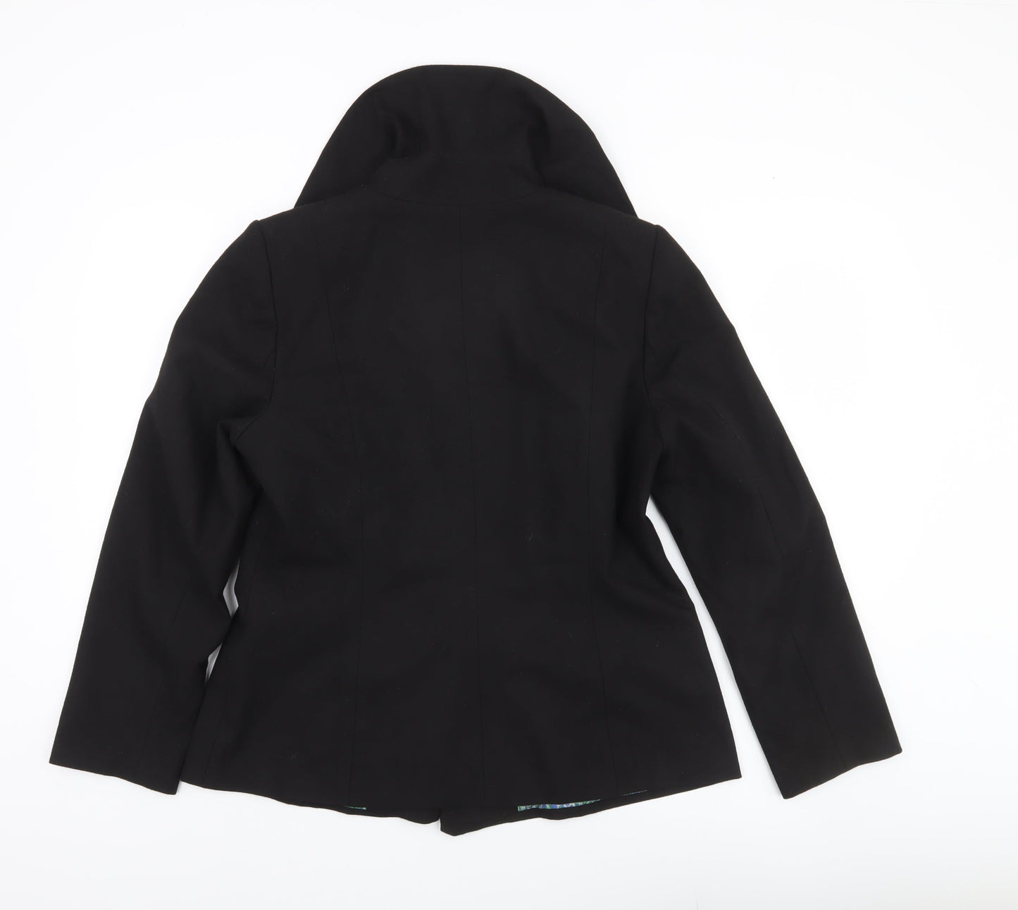 Marks and Spencer Per Una Womens Black Blazer Jacket Size 14