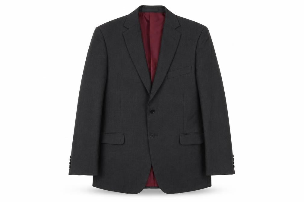 Marks & Spencer Men's Grey 42 Chest Regular Fit Blazer Jacket