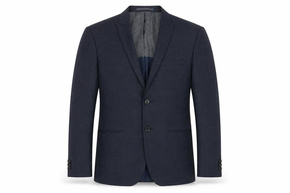 Marks & Spencer Men’s Grey Wool Blend Suit Jacket 38 Chest